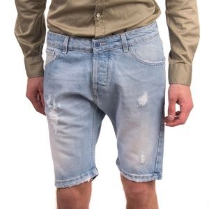 NEW T-SQUARE Denim Bermuda Size 46/30 M/ITALY